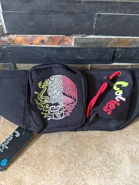 Cookies SF La Raza Parker Shoulder Black Side Bag Pack Mexico New FAST SHIPPING